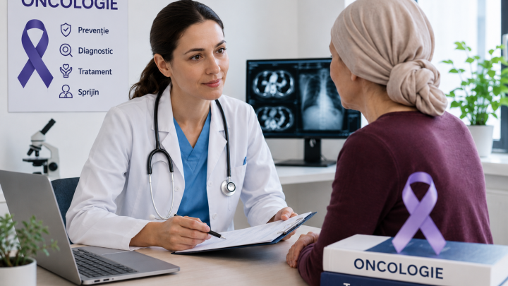 Consult de oncologie pentru diagnostic, tratament și sprijin medical