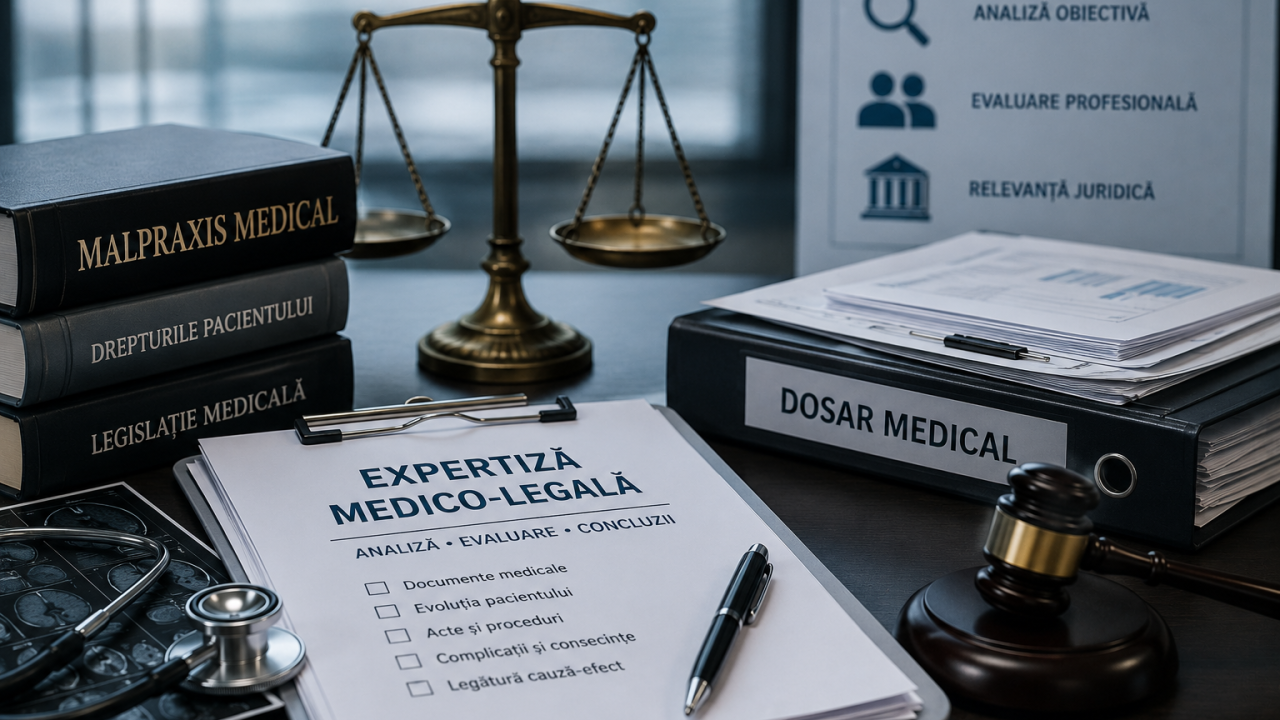 Dosar medical și documente pentru expertiza medico-legală în caz de malpraxis