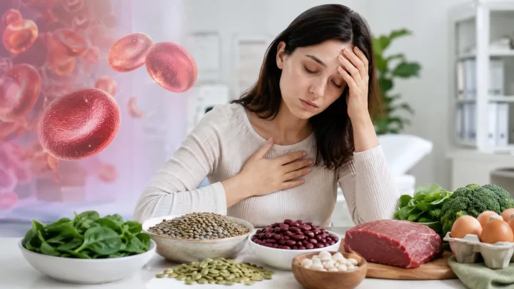 Deficit de fier – oboseală, feritină scăzută și alimente bogate în fier