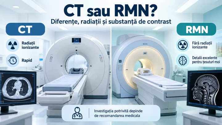 Comparație între CT și RMN - diferențe, radiații și substanță de contrast